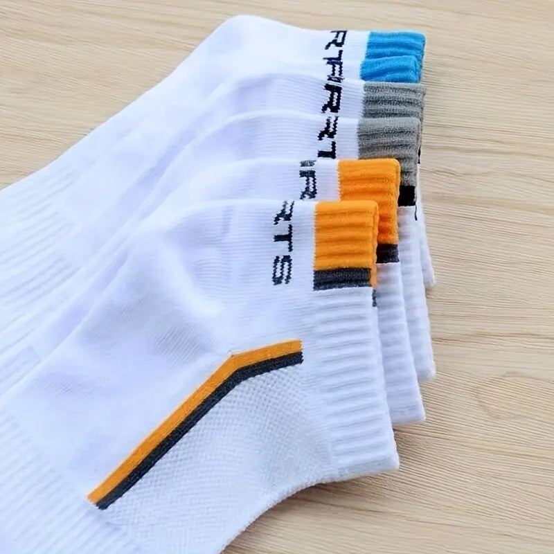 5pairs Men's Fashion Sports Socks