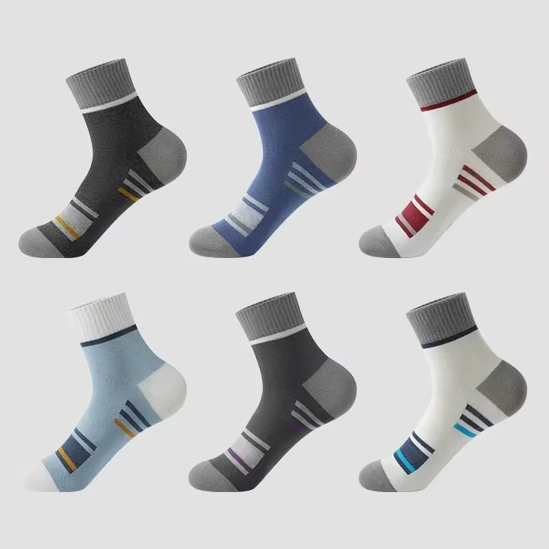 5pairs Men's Fashion Sports Socks