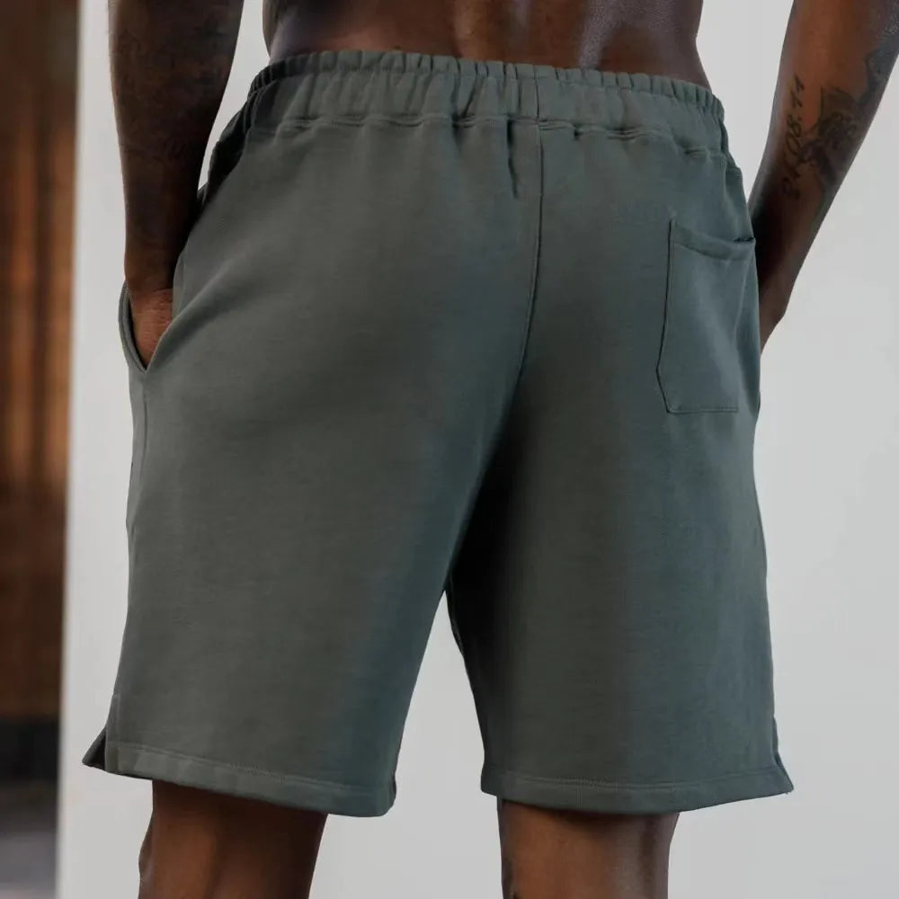 Men's Shorts Cotton Solid Casual