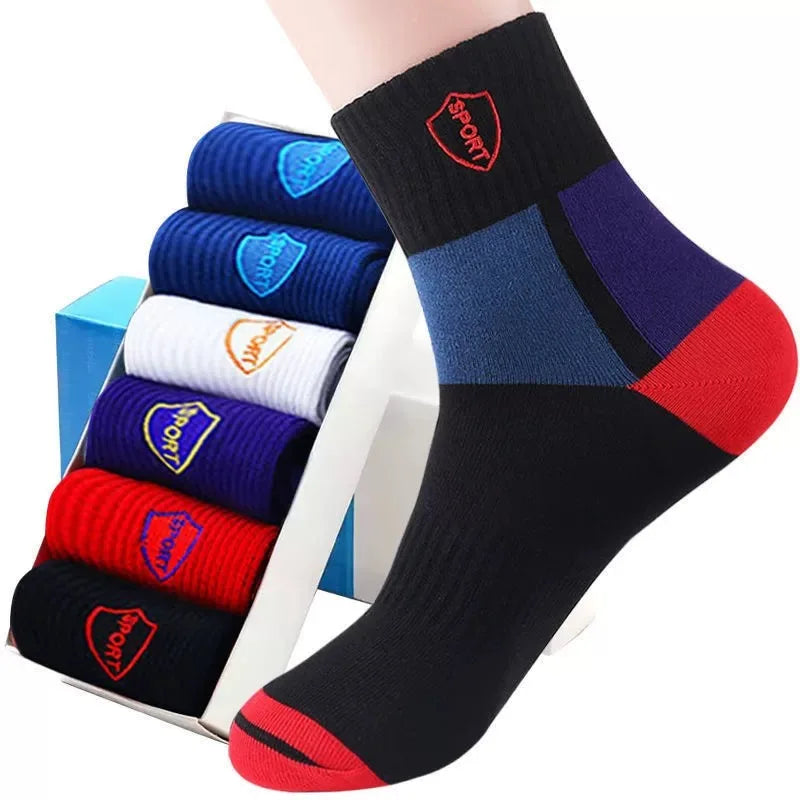 5pairs Men's Fashion Sports Socks