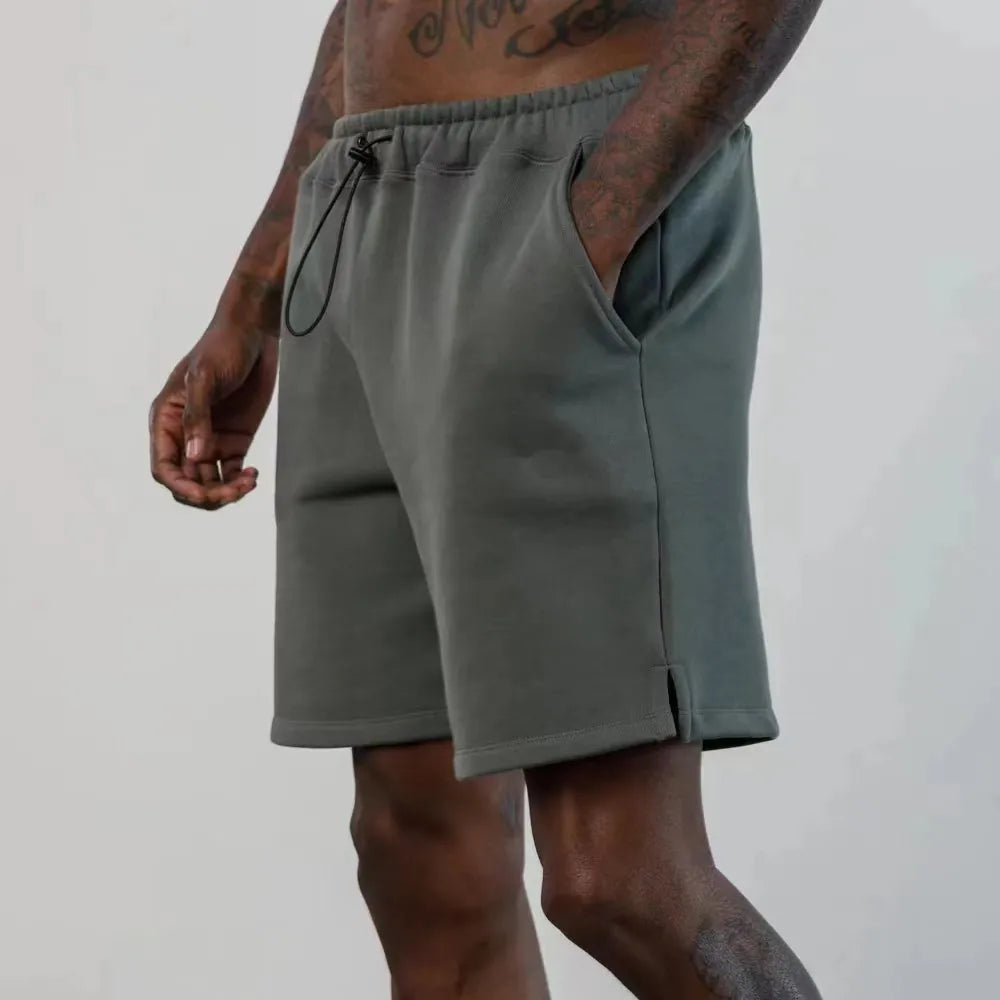 Men's Shorts Cotton Solid Casual