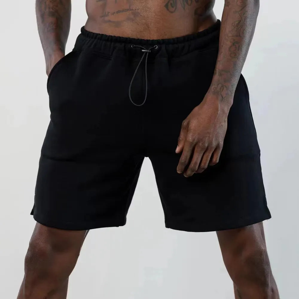 Men's Shorts Cotton Solid Casual