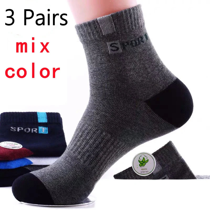 5pairs Men's Fashion Sports Socks