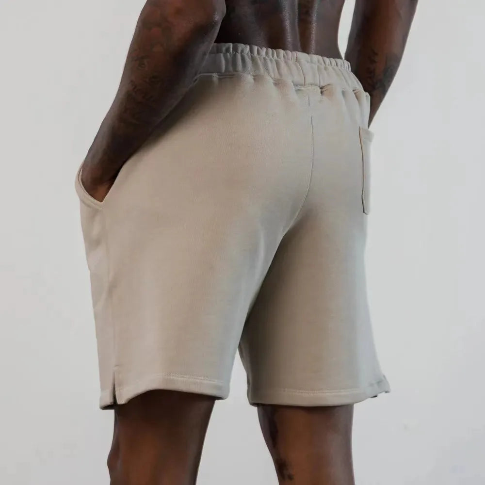 Men's Shorts Cotton Solid Casual