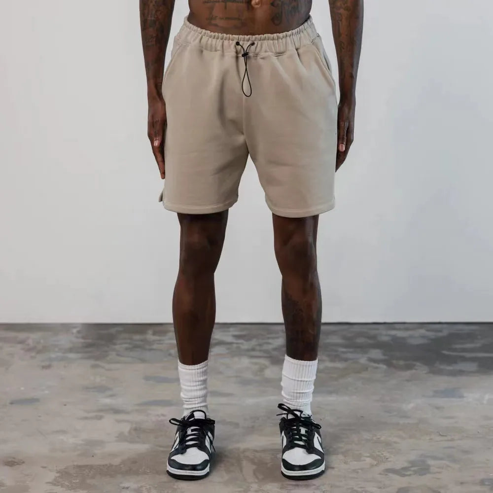 Men's Shorts Cotton Solid Casual