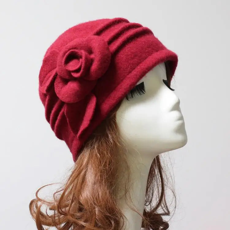 100% Pure Wool Dome Winter Hats