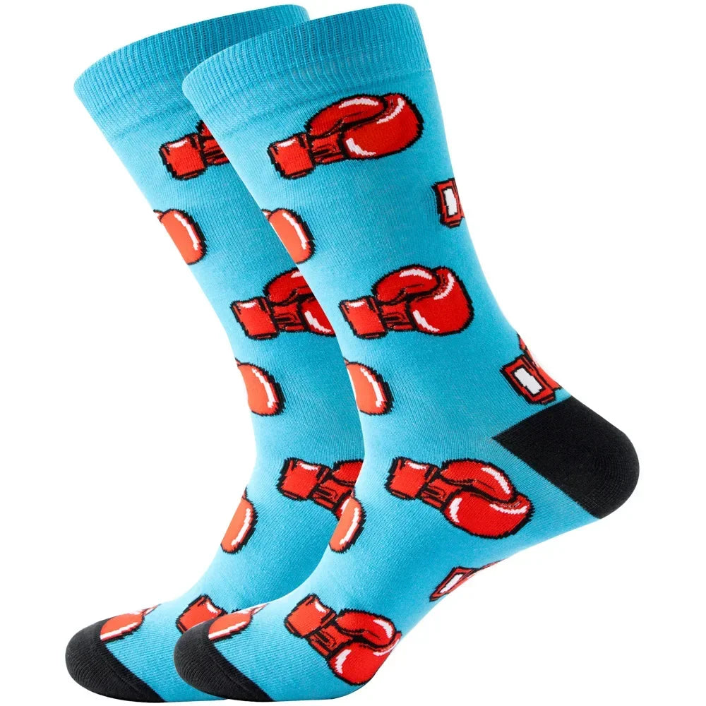 Boxing men's socks