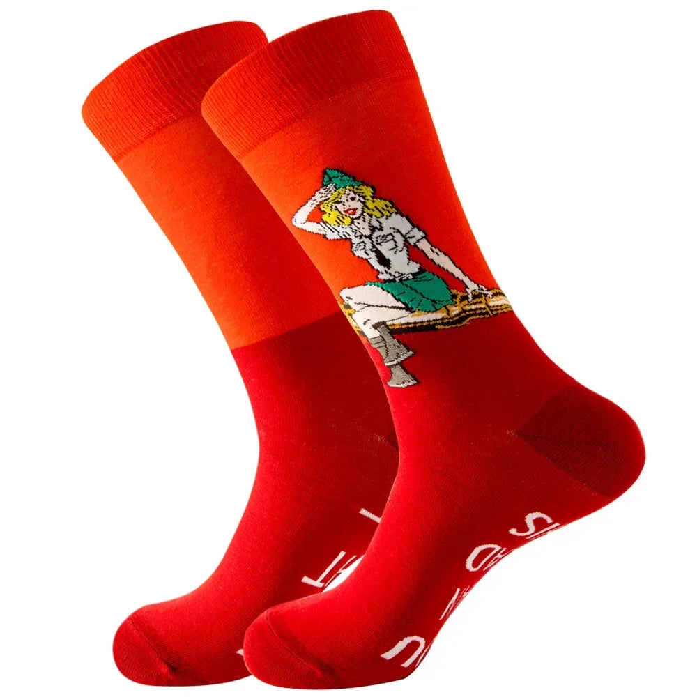 Boxing men's socks