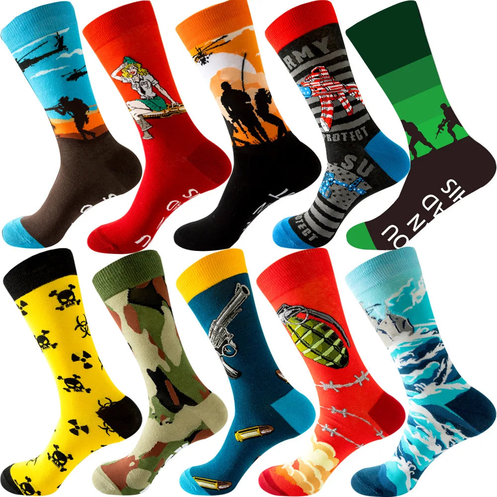 Boxing men's socks