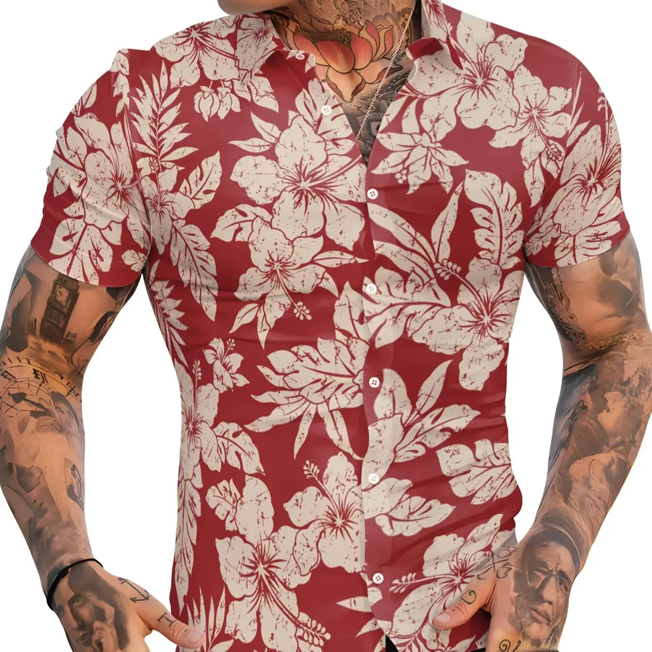 Flower Men's Hawaiian Shirts