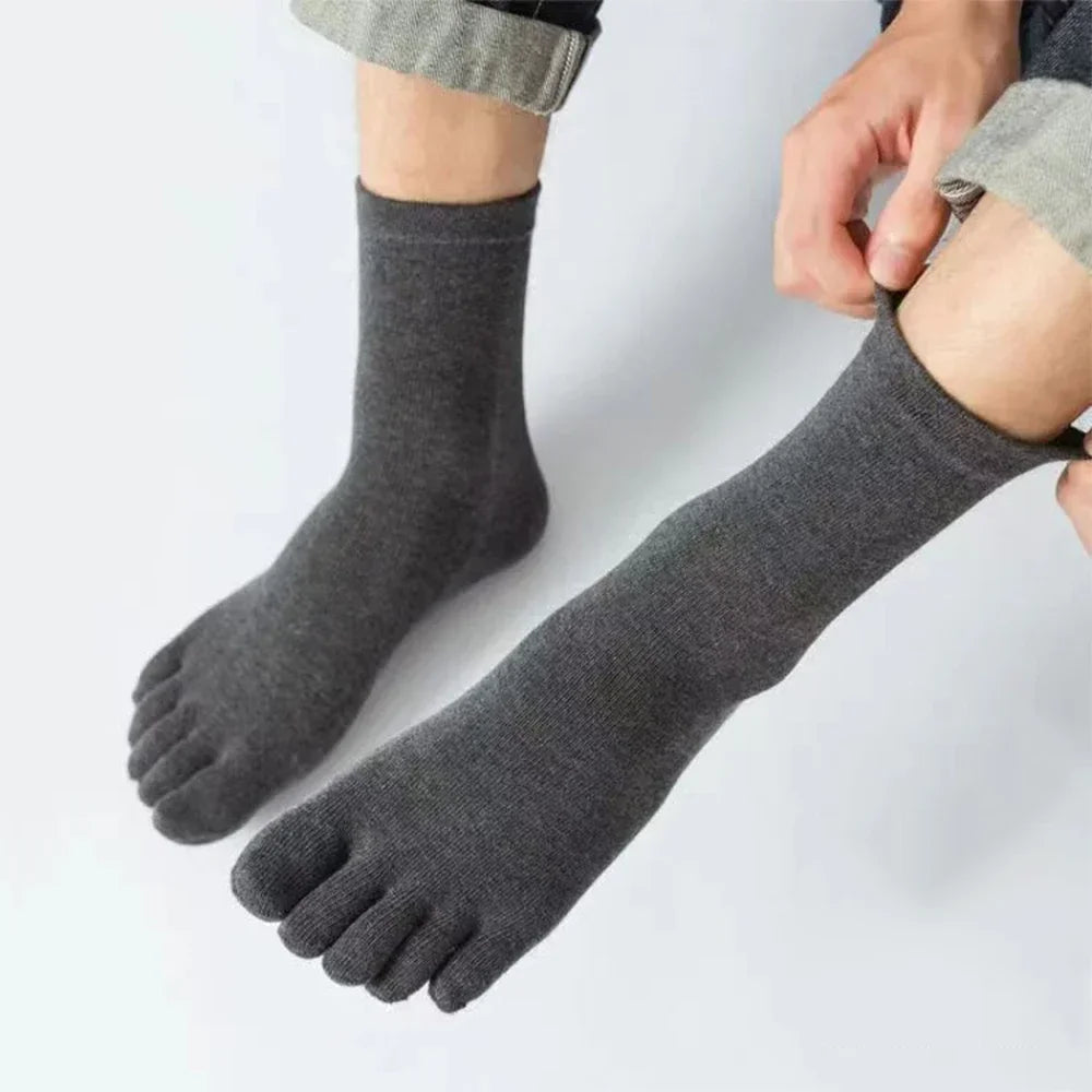 5 Pairs Five Fingers Cotton Socks