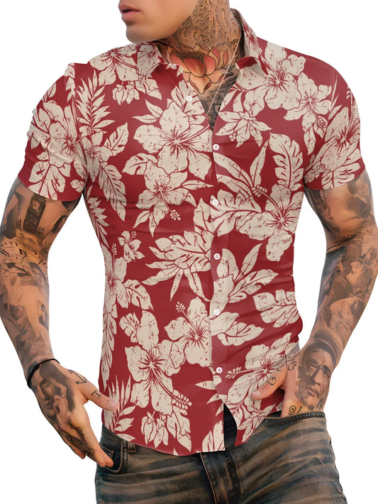 Flower Men's Hawaiian Shirts
