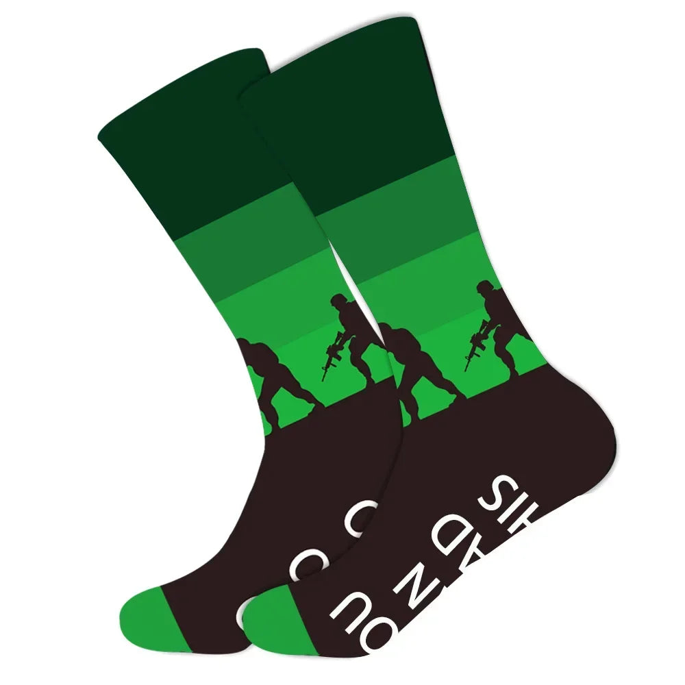 Boxing men's socks