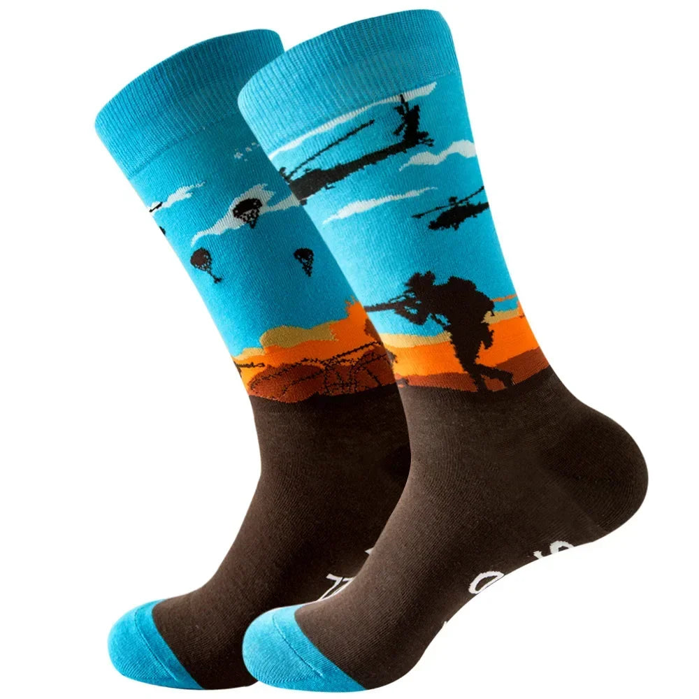 Boxing men's socks