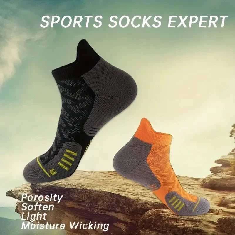 3 pairs new men's professional sports short socks