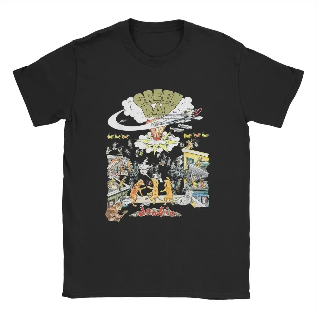 Men Green Days T Shirts