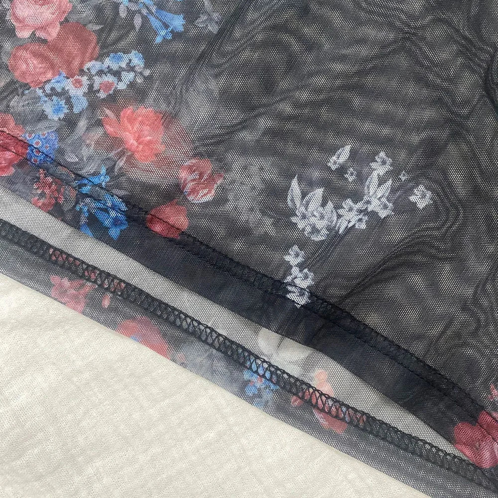 Sexy Mesh Streetwear