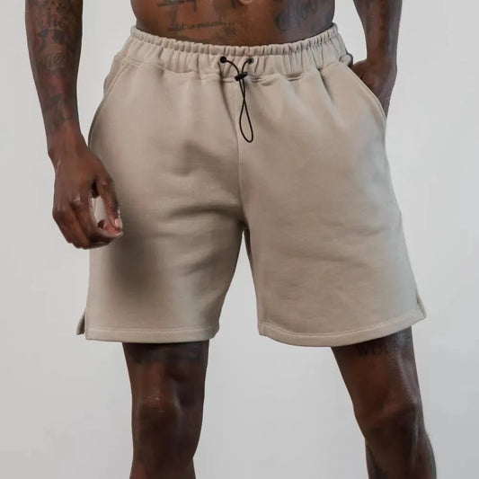 Men's Shorts Cotton Solid Casual