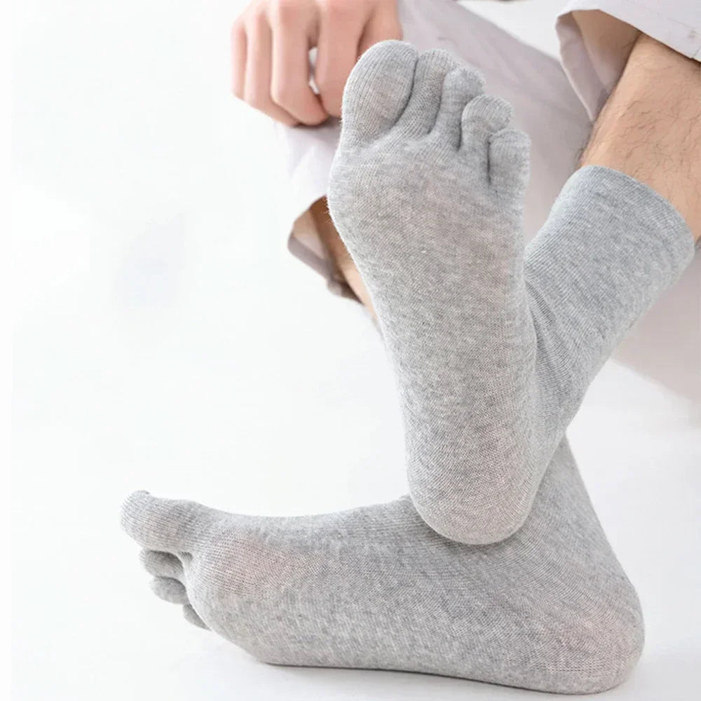 5 Pairs Five Fingers Cotton Socks