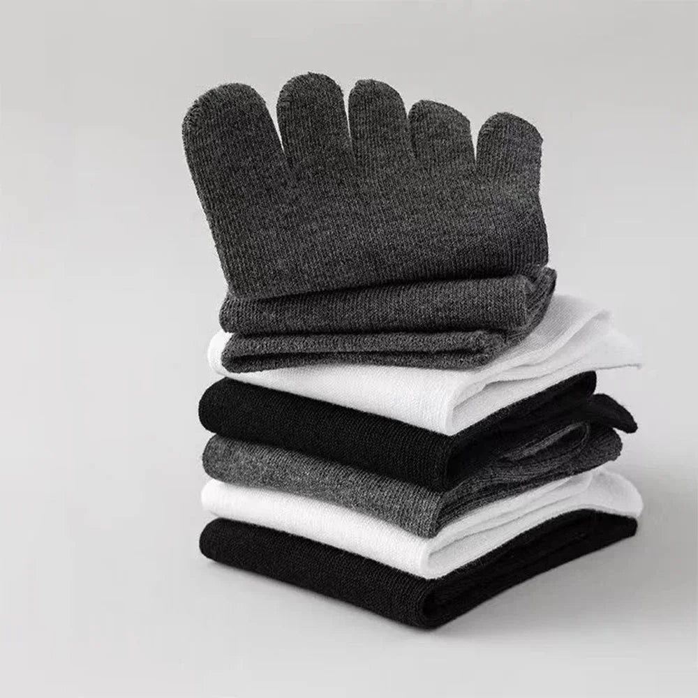 5 Pairs Five Fingers Cotton Socks
