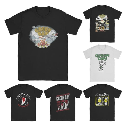 Men Green Days T Shirts
